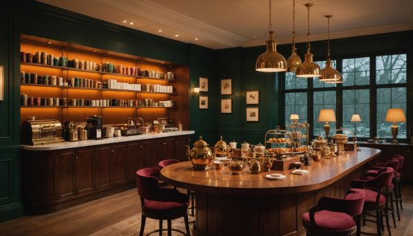 Créer une ambiance lounge feutrée pour un bar à thés cosy