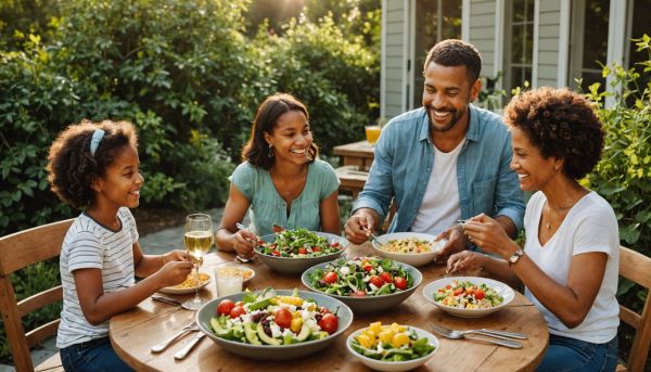 Les salades composées estivales régalent toute la famille