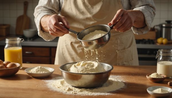 Pourquoi tamiser la farine avant de préparer un gâteau léger