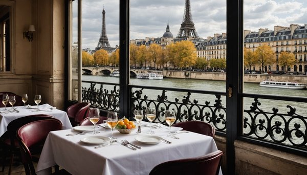 Bistro parisien : les restaurants chics avec vue sur la seine